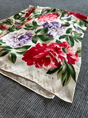 Vintage Echo Silk Scarf
